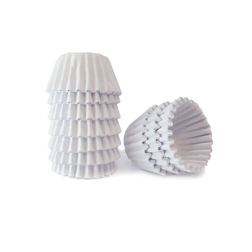 Forminha de Papel Branca nº0B com 100 Unidades Dafesta