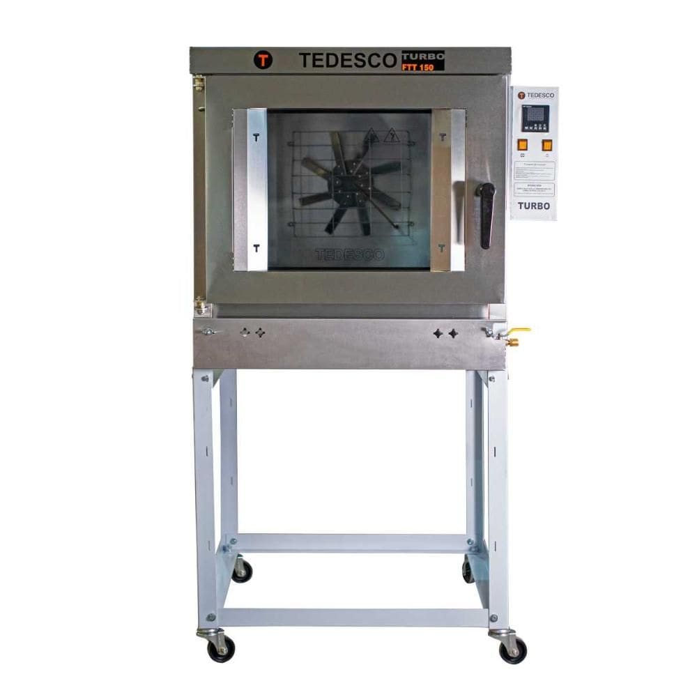 Forno Turbo Elétrico 5 Esteiras FTT-150E Trifásico 380V - Tedesco