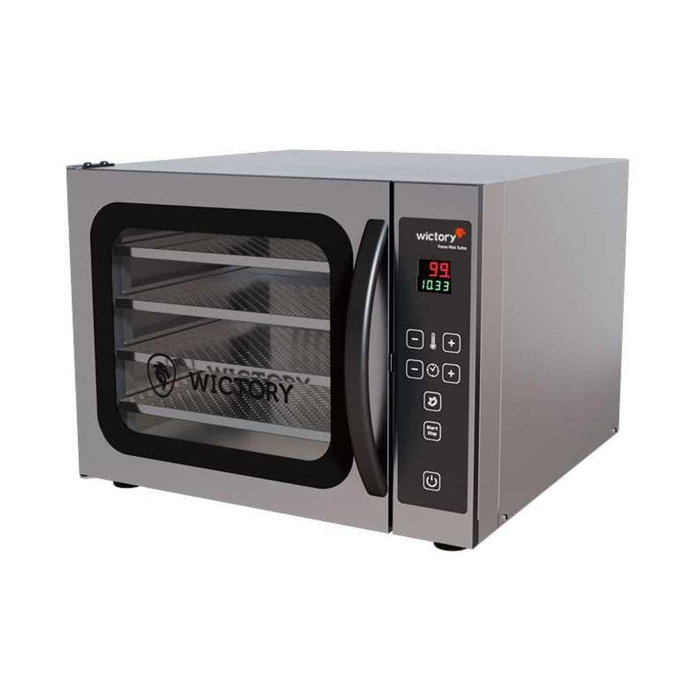 Forno Turbo Elétrico 4 Esteiras com Vapor WCV-435 220V - Wictory