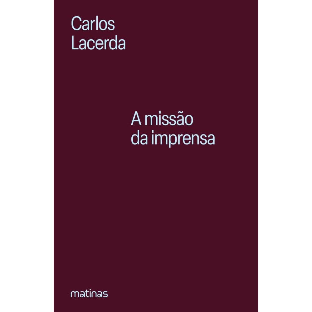 A missão da imprensa - Brochura