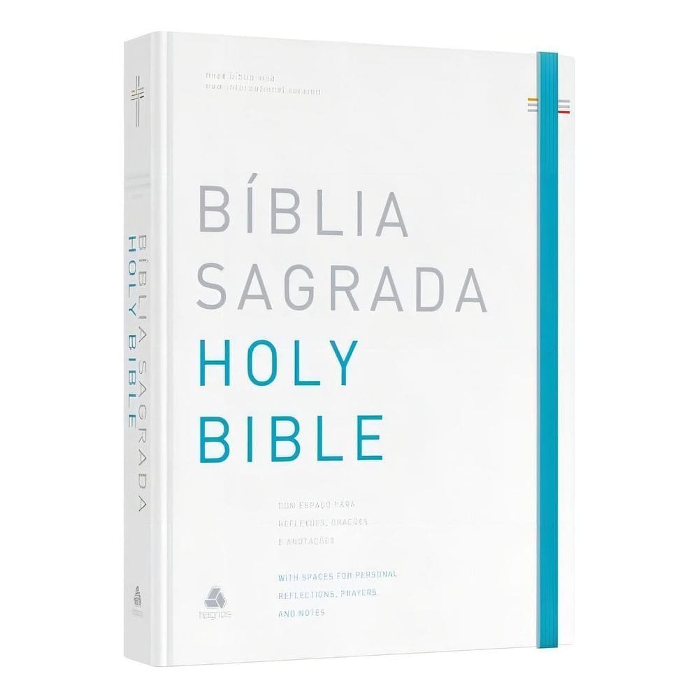 Bíblia Sagrada Holy Biblie - Bilíngue - Português e Inglês - Peace
