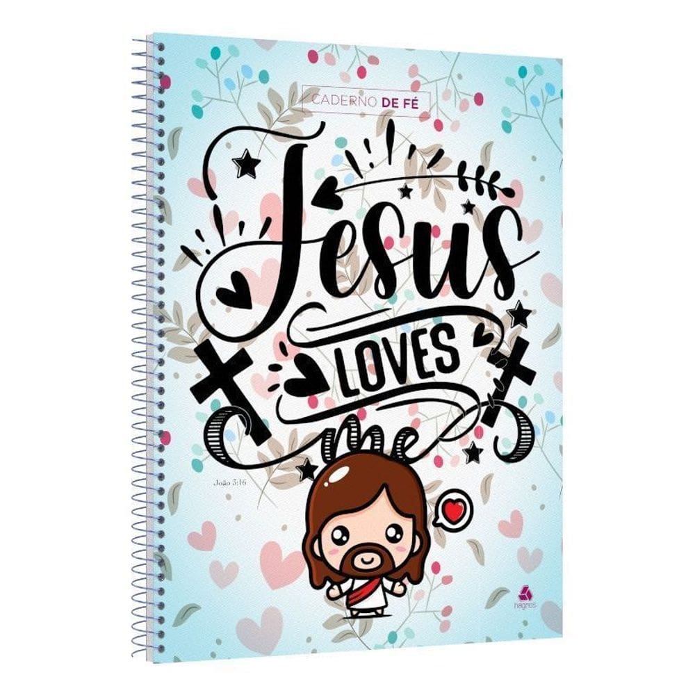 Caderno de Fé - Jesus Loves Me