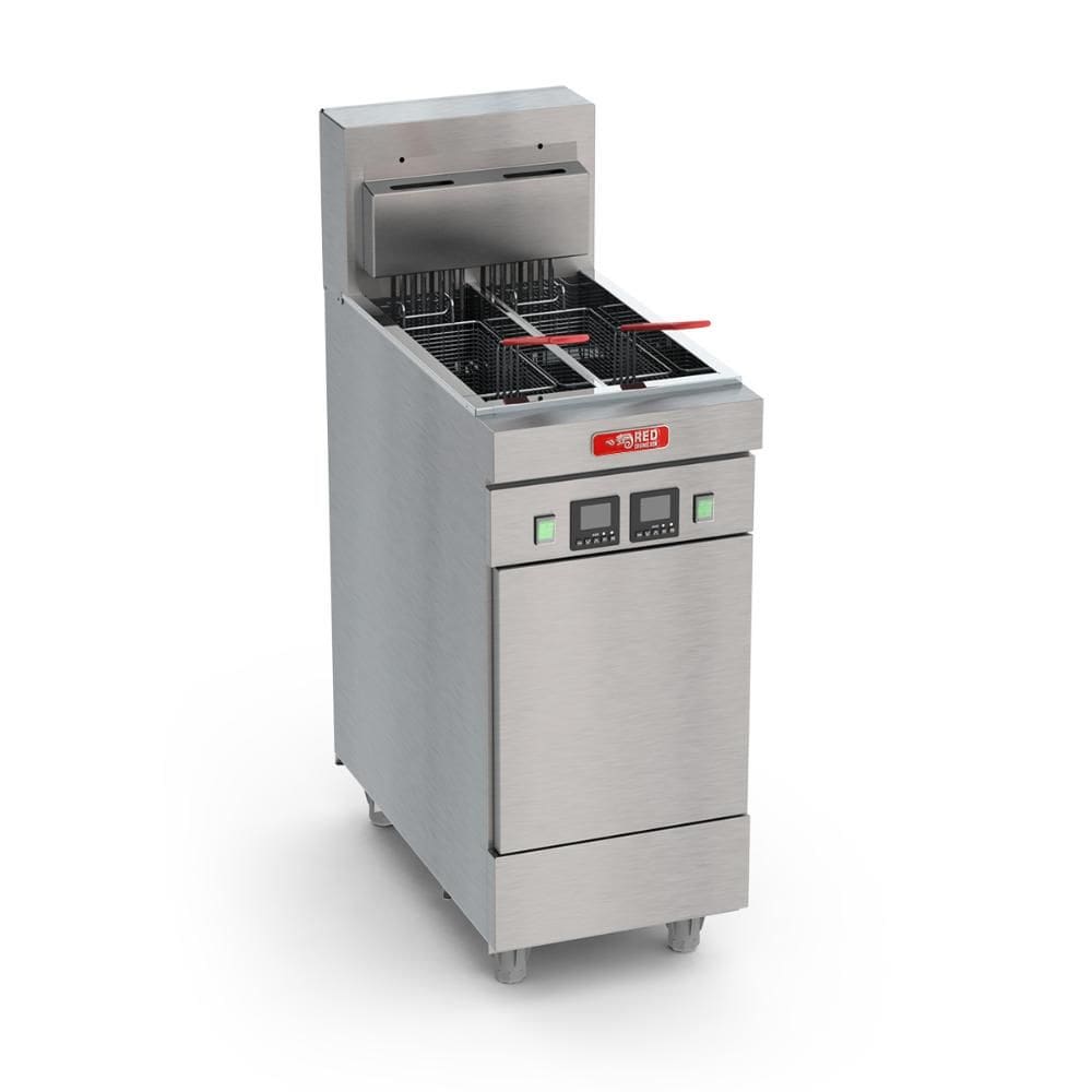 Fritadeira Elétrica Bipartida 25L Trifásica 380V
