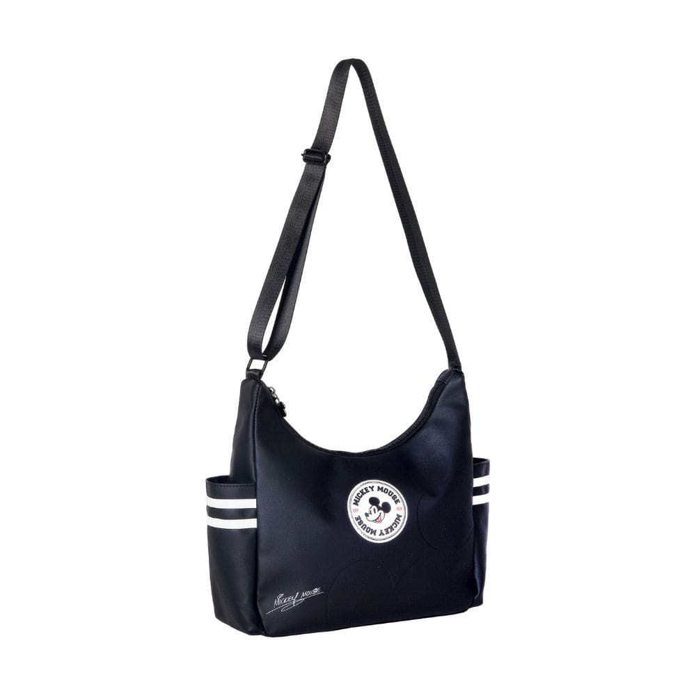 Bolsa Hobo Média Mickey Mouse Sport College Moderna Urbano