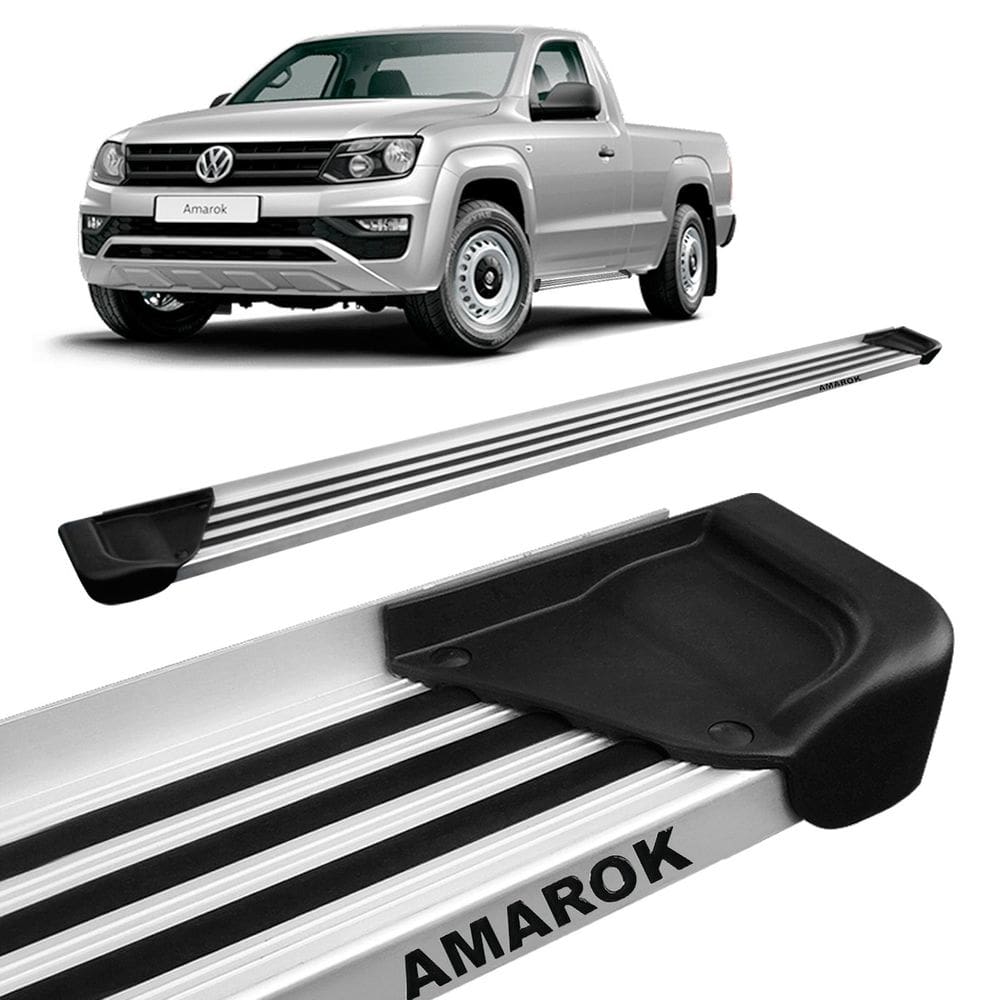 Estribo Lateral Amarok CS 2010 a 2023 Alumínio Natural A1 Co