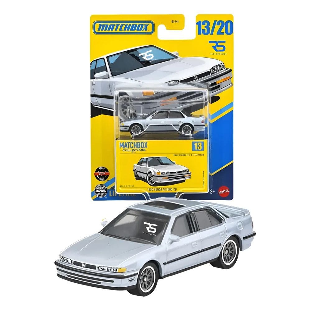Carrinho - Matchbox - Honda Accord CB - 1990 MATTEL