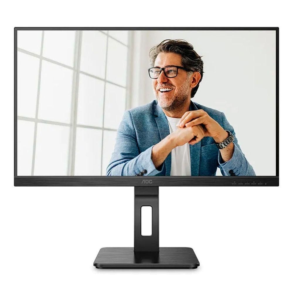 Monitor Aoc ” Fhd Va C-base Ajustável E Hub Usb 22p2um