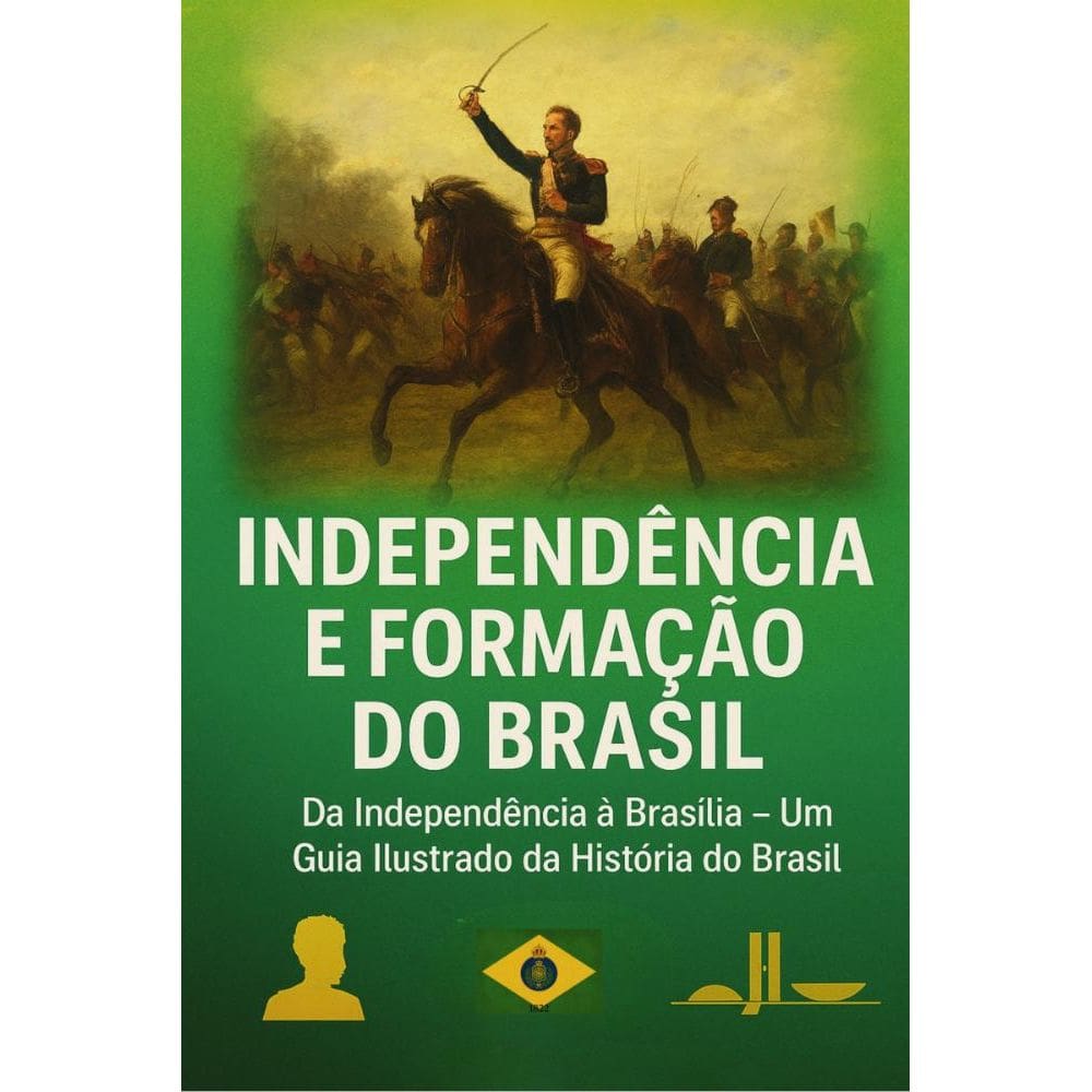 Independência e formação do Brasil - Um guia Ilustrado da história do Brasil