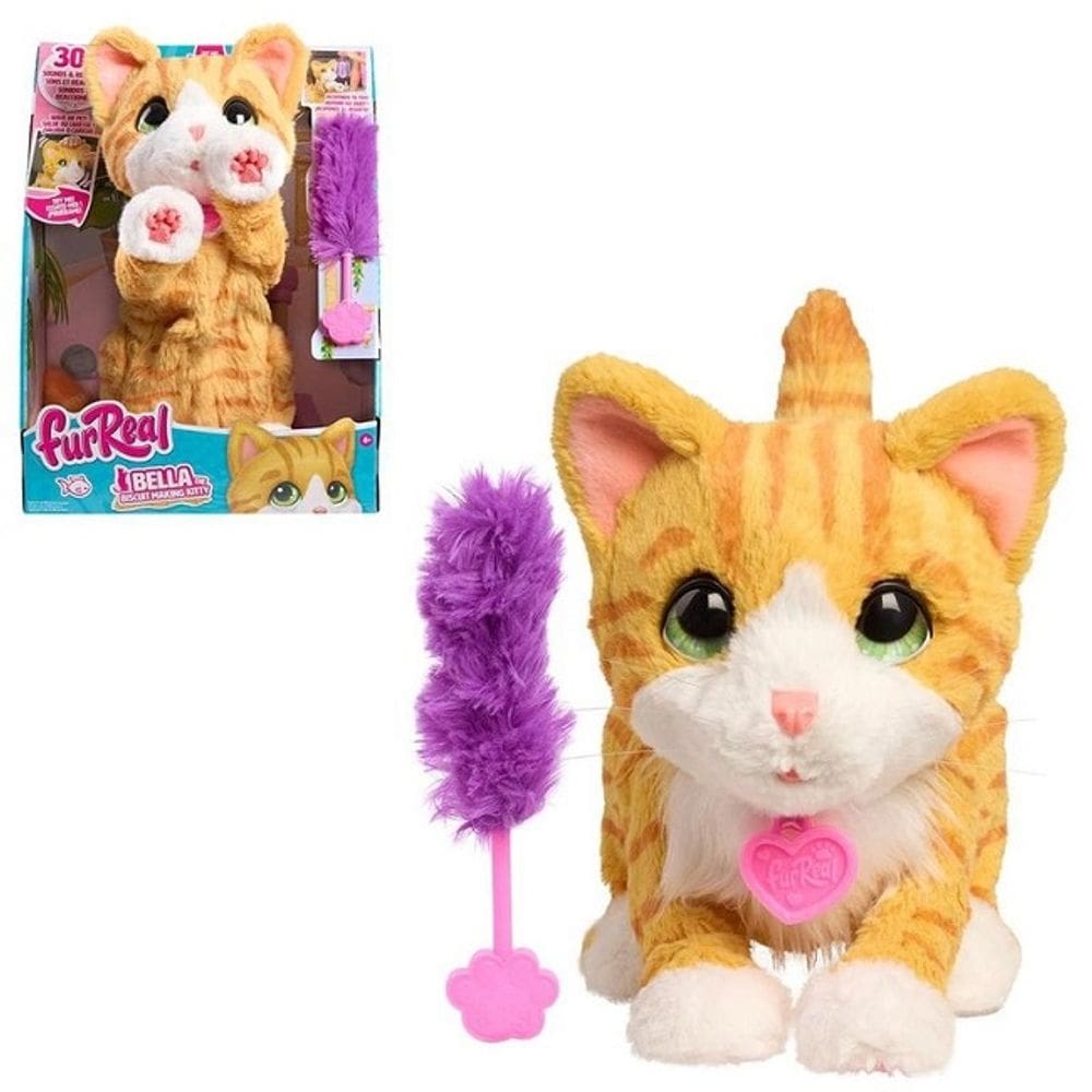 Furreal Gata Bella Eletronica Interativa – 30 sons e Reações , Com Som e Movimento -Sunny