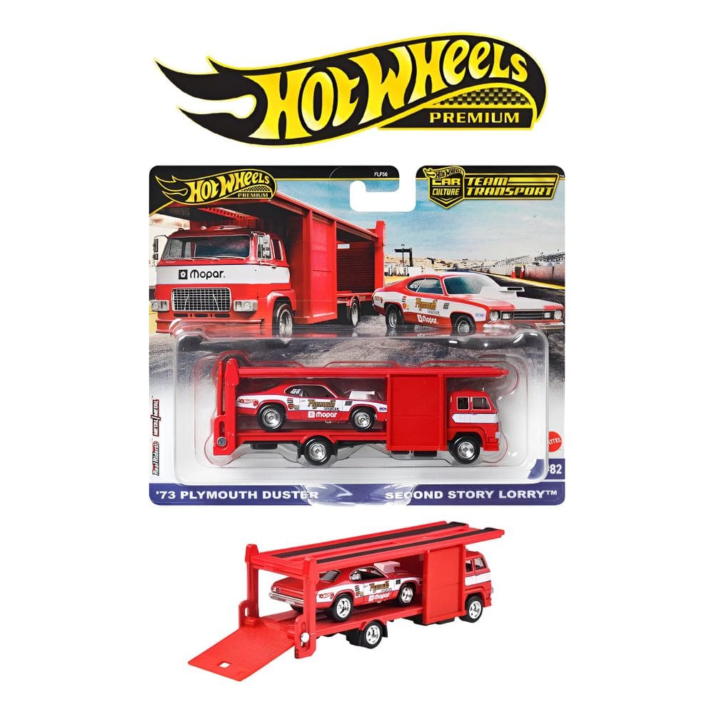 Hotwheels - Team Transporte - 73 Plymouth Duster MATTEL