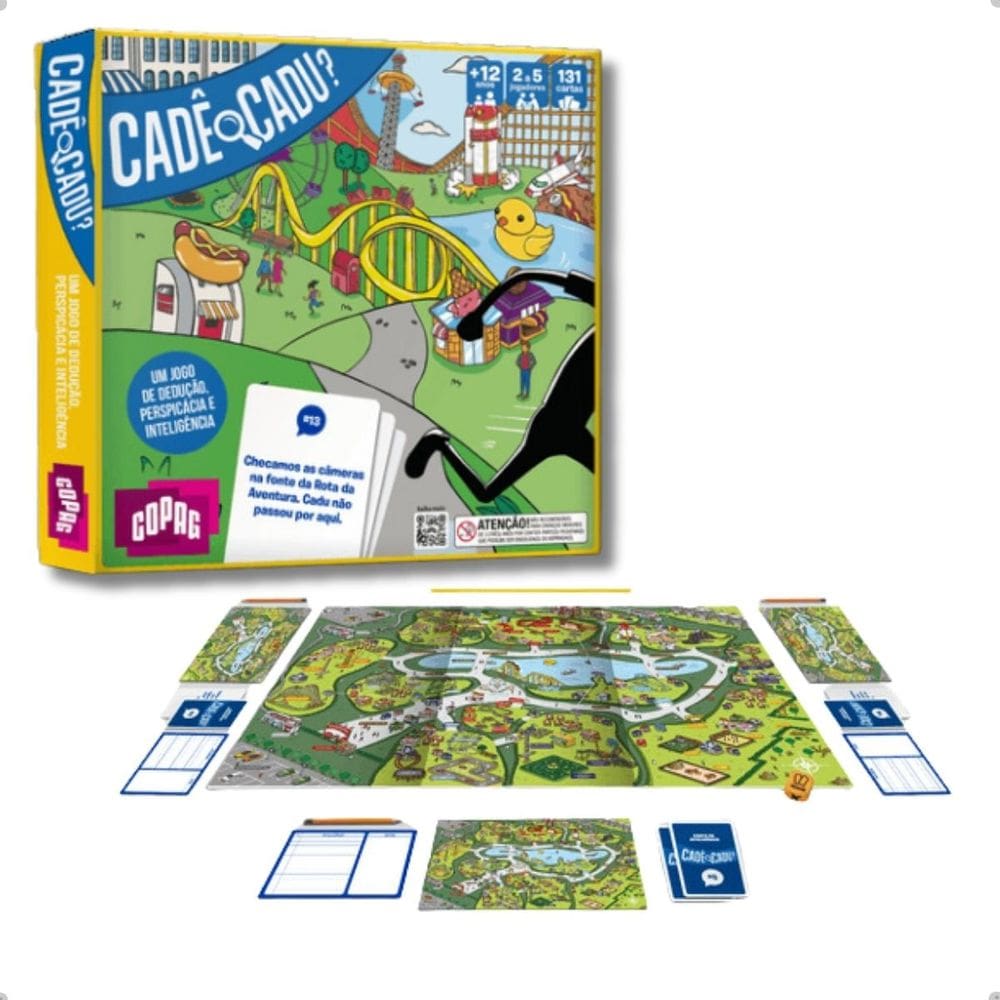 Jogo de tabuleiro - Cade o Cadu COPAG DA AMAZONIA