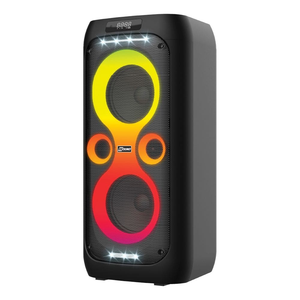 Caixa de Som Ssound Vegas 2 Portatil Preto LED Bluetooth TWS - 700w