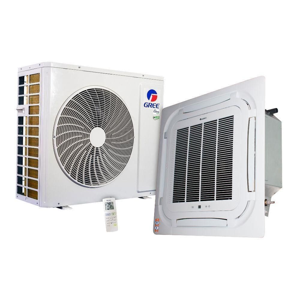 Ar Condicionado Cassete Gree G-Prime Inverter Compact 24000 BTUs GULD24T1/A-S Frio 220V