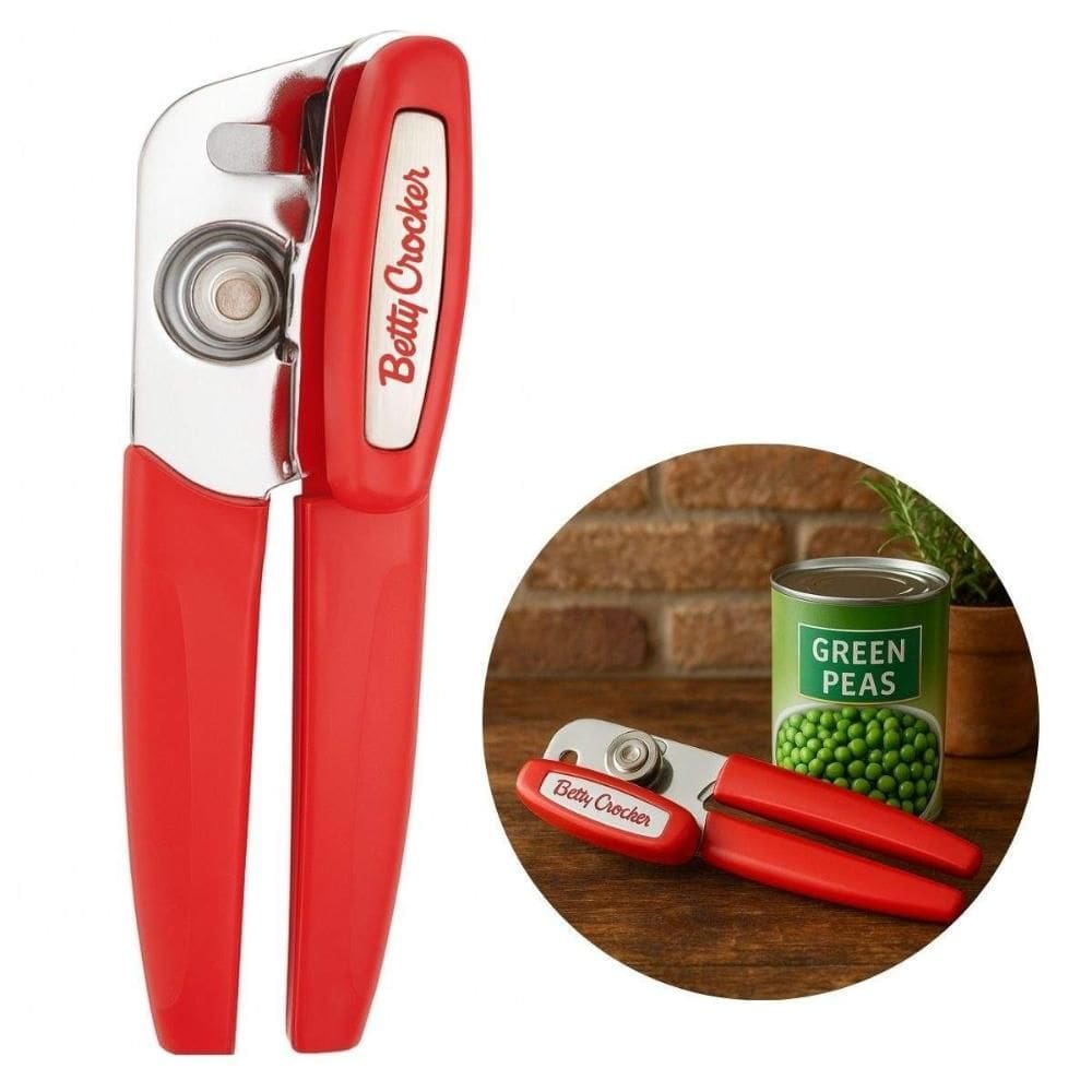 Abridor de Latas Universal Prático Manual Betty Crocker