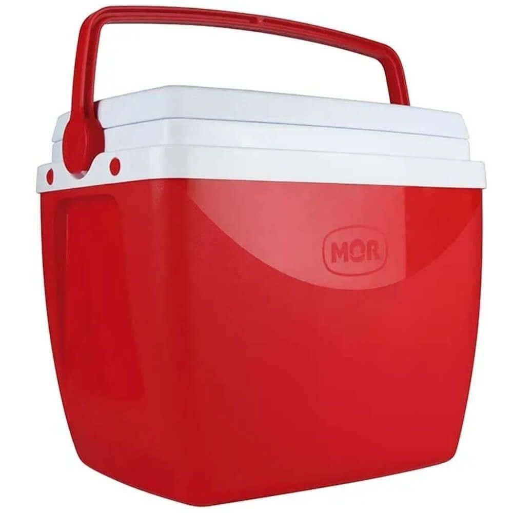 Caixa Térmica 18 Litros Vermelha - 25108182 - Mor Caixa Termica 18l Vermelho Mor 25108182