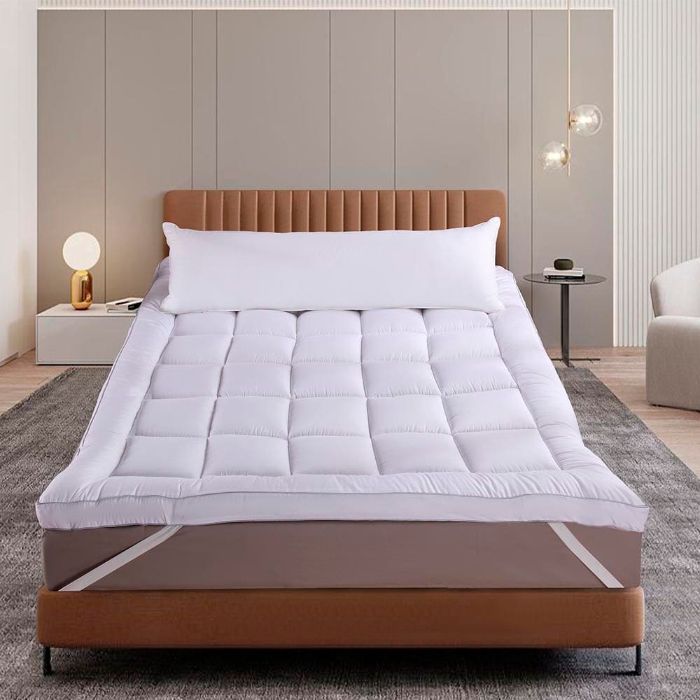 Pillow Top Super Macio King 193x203x4cm 600g/m² Fibra Siliconizada Realce Premium Sultan