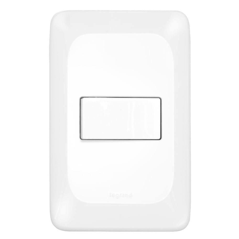 Interruptor Intermediário 10 Ampères 4x2 - Lgx020in - Pial Interruptor Intermediario 10a 4x2 Pial Pop - Lgx020in - Pial