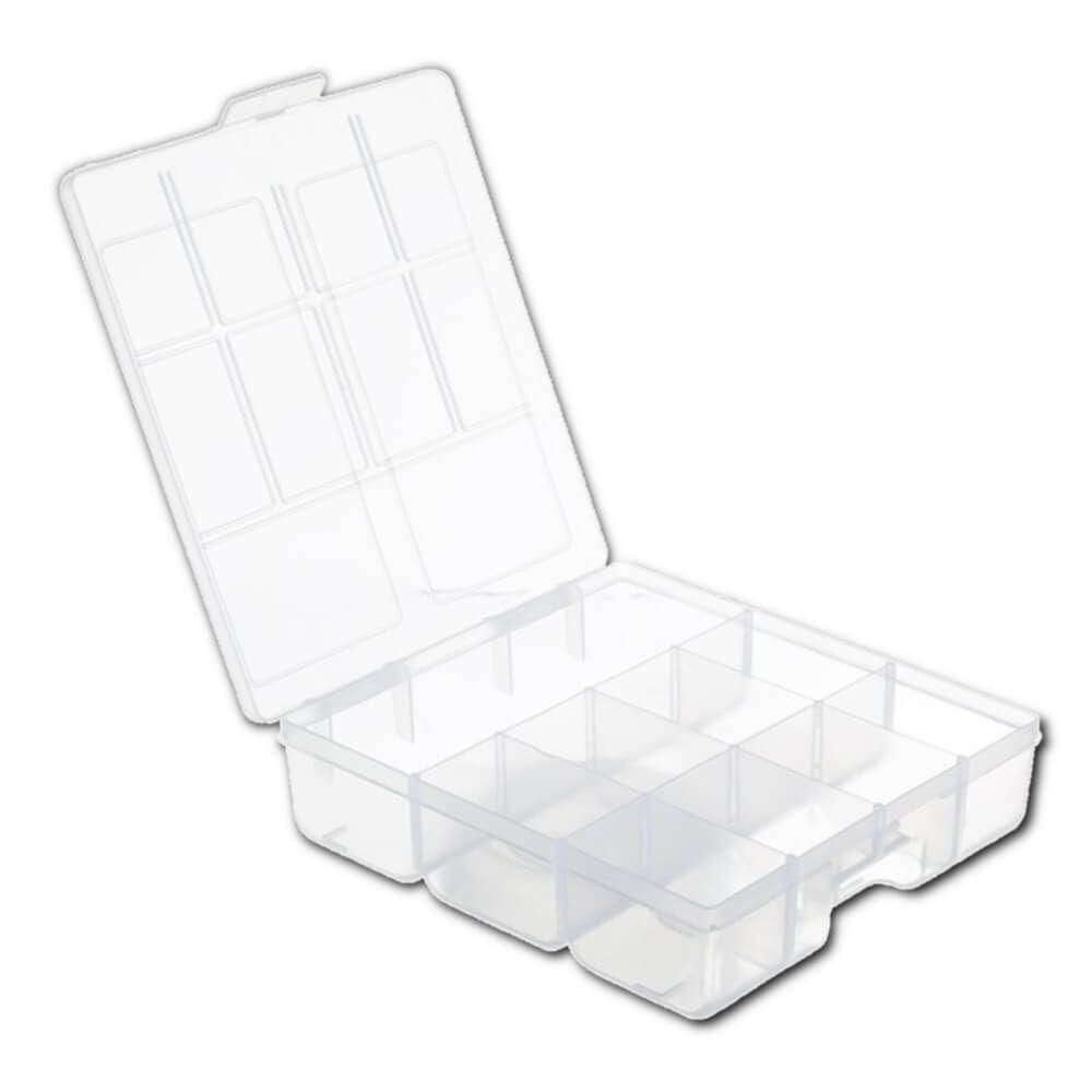 Caixa Organizadora Multiuso 16,7x19,5x4,5cm - 118 - São Bernardo Caixa Uso 16,6x19,5x4,7