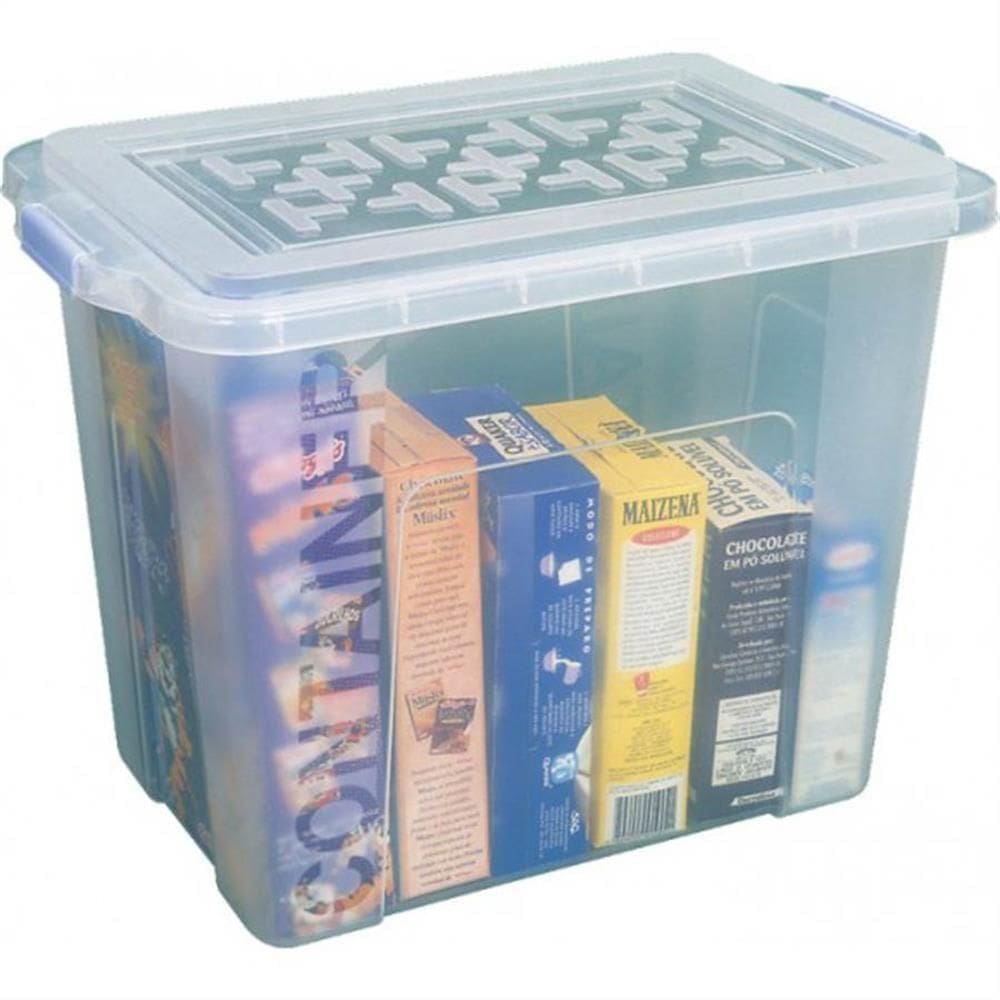 Caixa Organizadora 23,5 Litros - Or06 - São Bernardo Caixa Org. Container S.bernado Or06