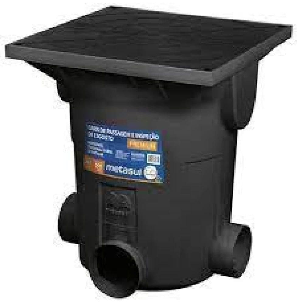 Caixa De Passagem E Inspeção De Esgoto Premium - 011005103 - Metasul Caixa Passagem E Inspecao Premium Metasu 11005103