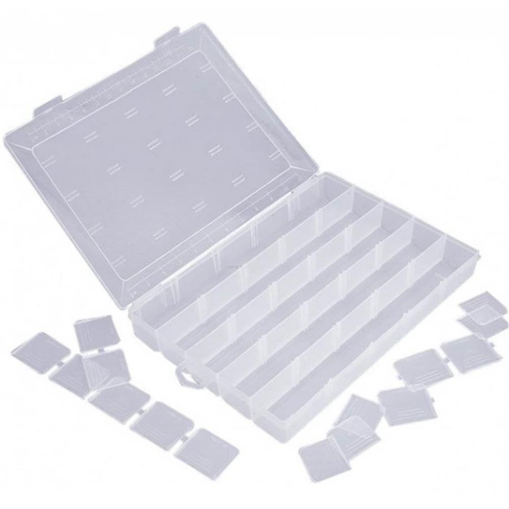 Caixa Organizadora Multiuso 330x240x10cm - 121- São Bernardo Caixa Uso 33x22,9x4,3