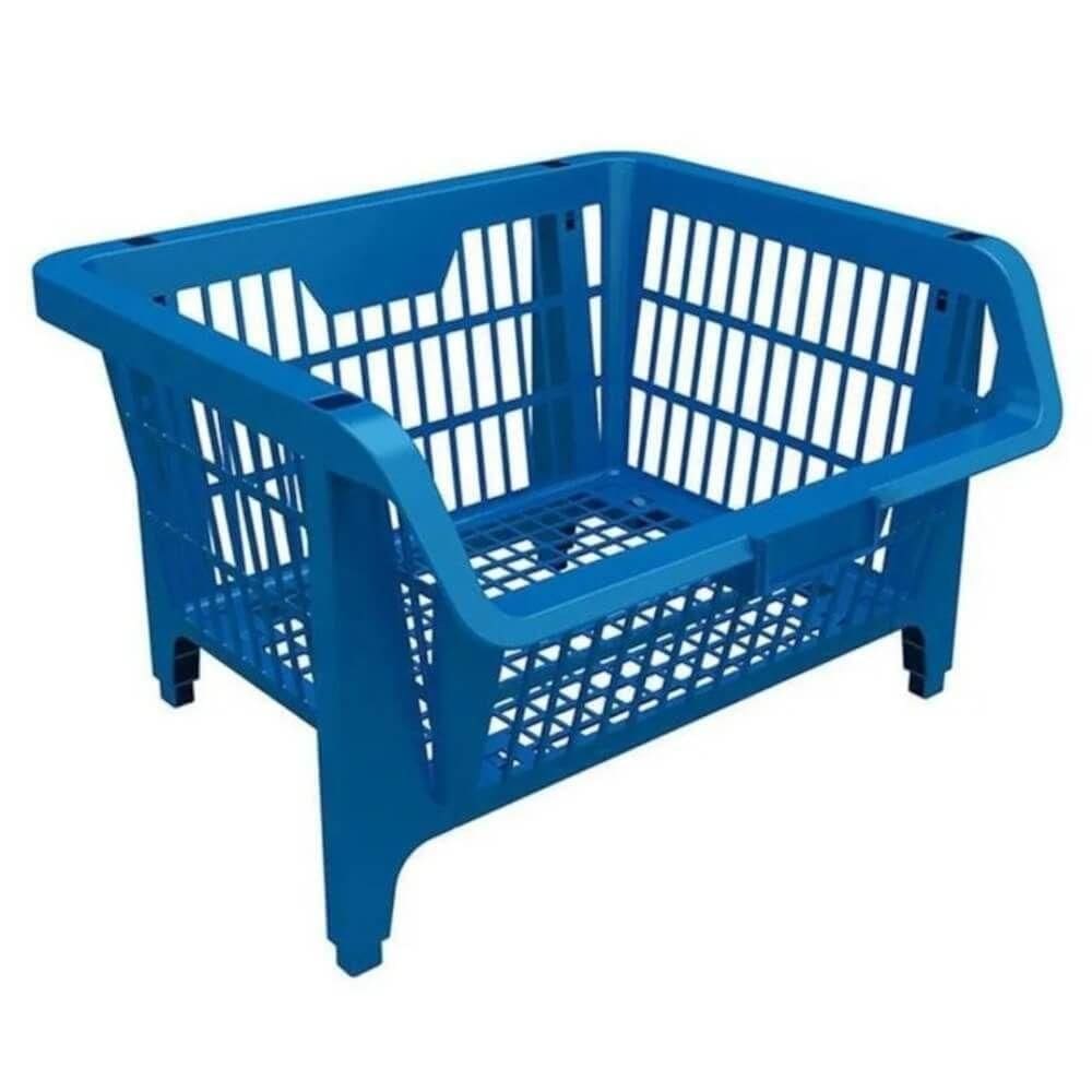 Cesto Expositor 435 X 280 X 375 Mm Azul - 42500 - Presto