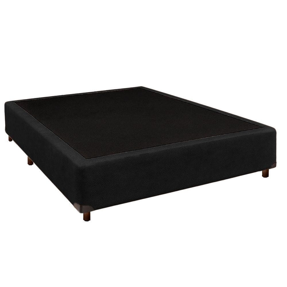 Cama Box Viuvo Preto Nature 128x188