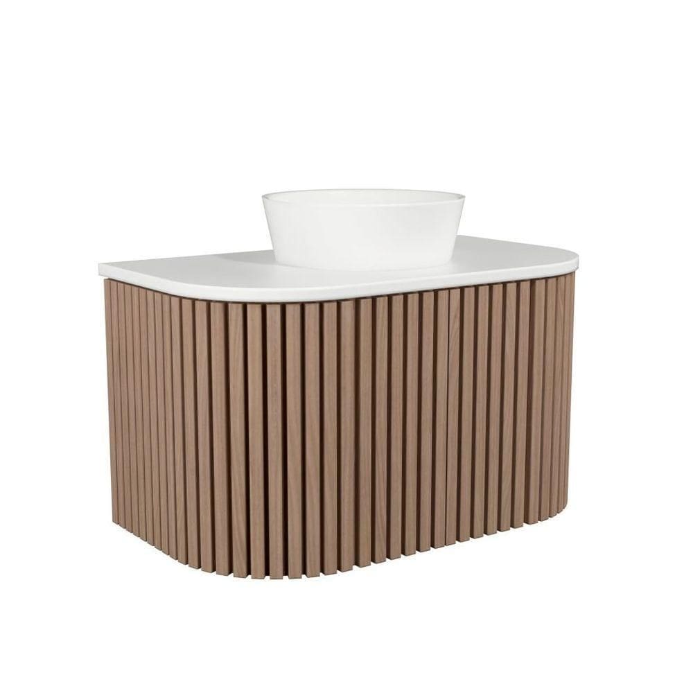 Gabinete Para Banheiro Suspenso Manchester 80cm Branco/jequitibá