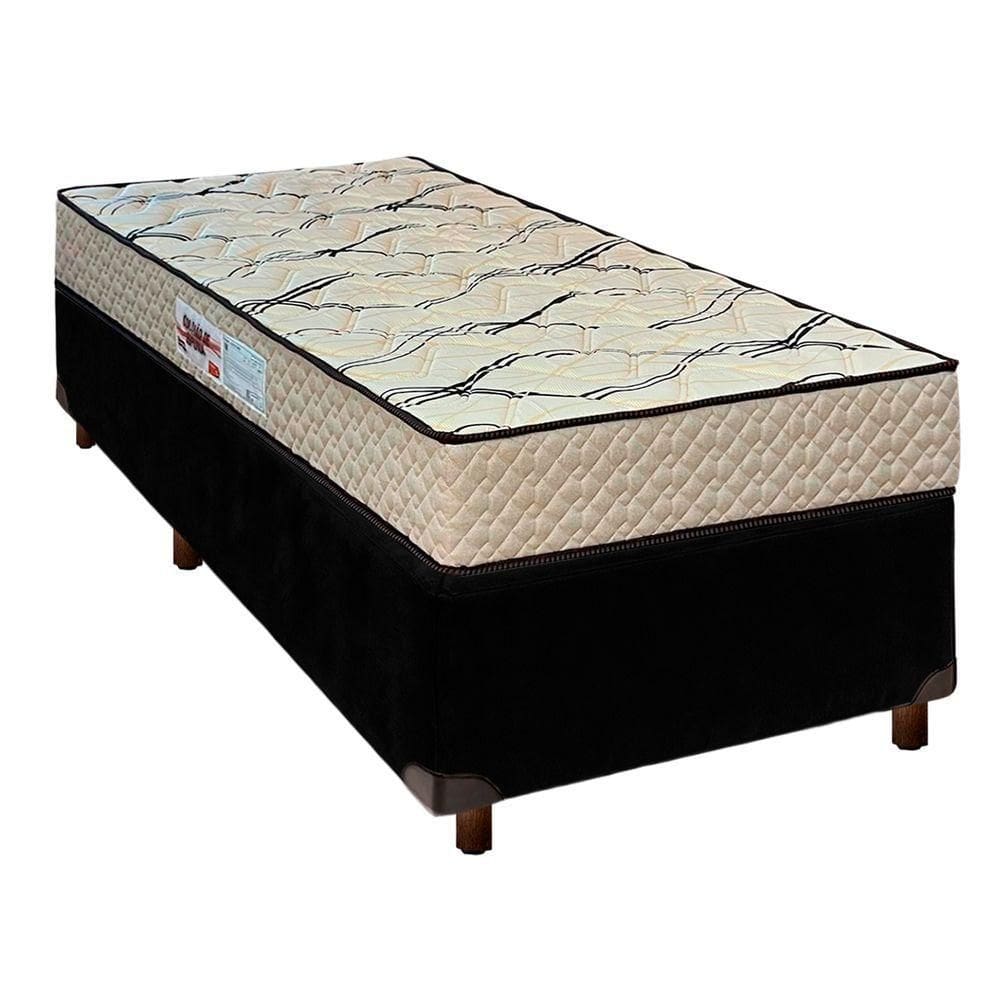 Cama Box + Colchão Solteiro D33 Maxsono Paropas
