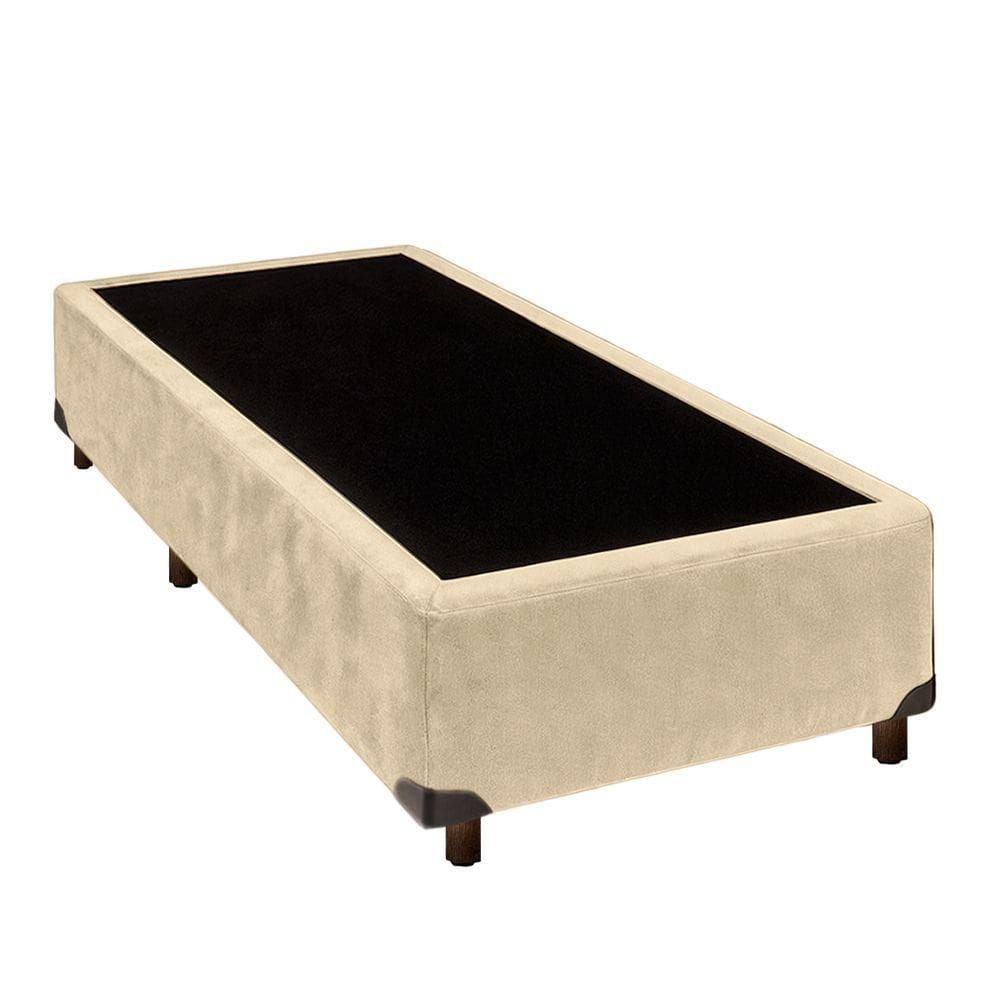 Cama Box Solteirão Perola Nature 96x203