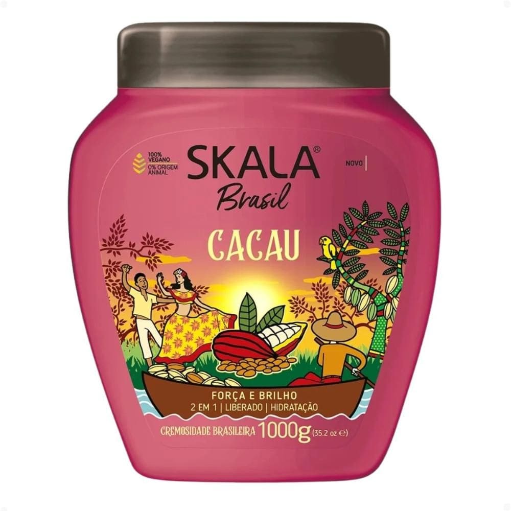 Creme De Tratamento Skala Brasil Cacau 1000g