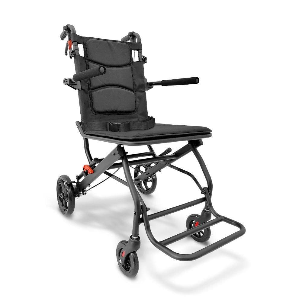 Cadeira de Transporte Dellamed em Aço Dobrável até 100kg D90