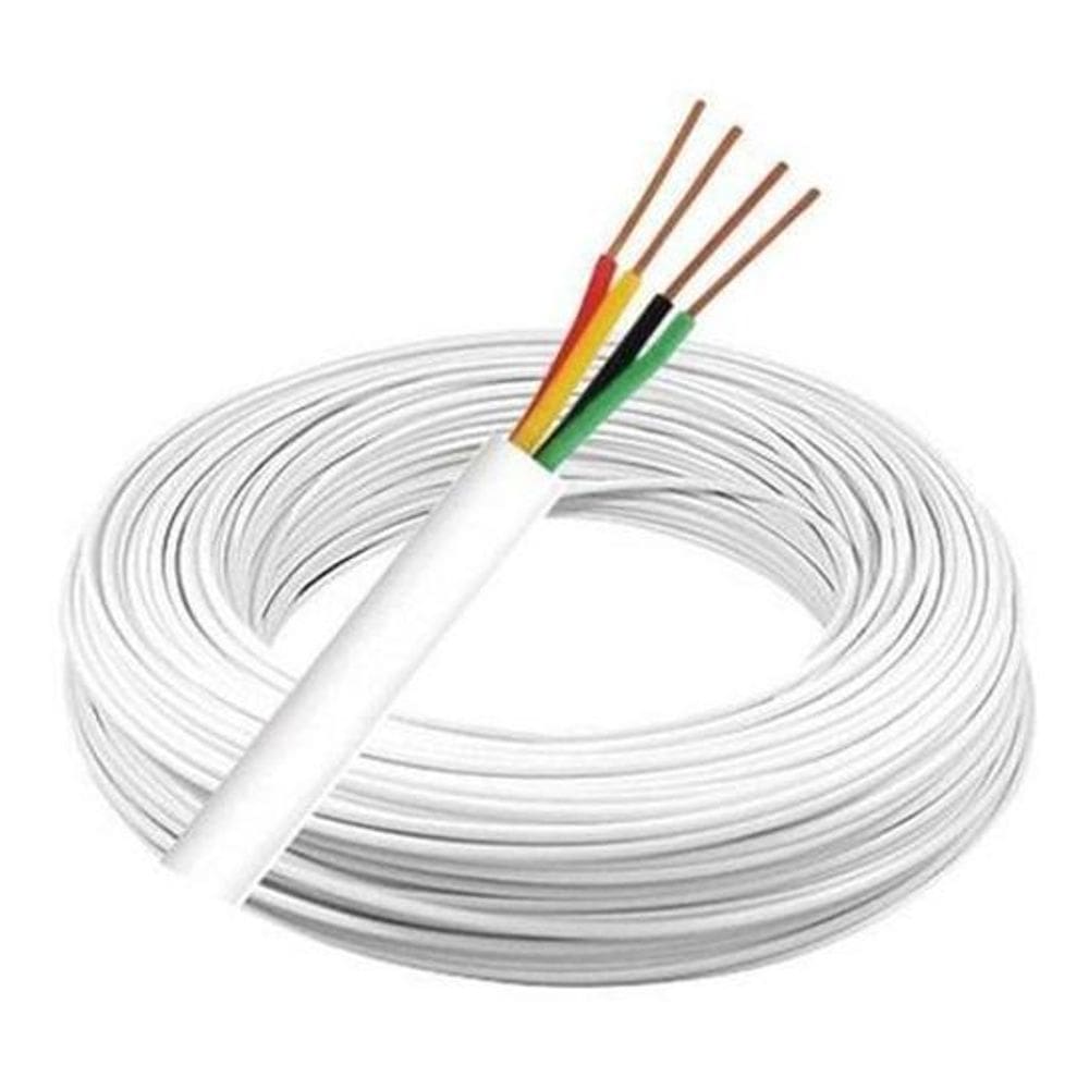 Caixa Cabo De Alarme 4 Vias 100 Metros Bitola 0,40Mm