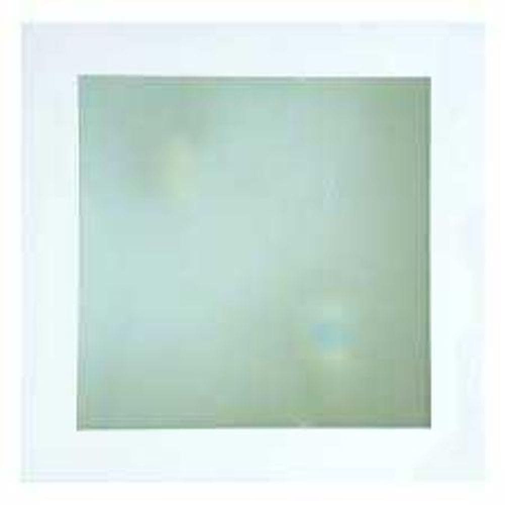 Plafon Blumenau Quad.40Cm Vidro P/02 Lampadas