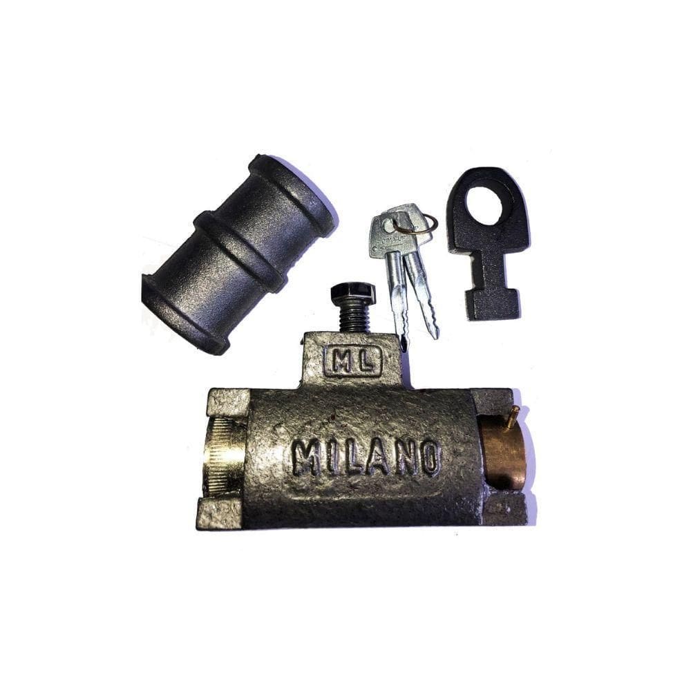 Cadeado Para Soleira De Porta De Aço Tetra Milano