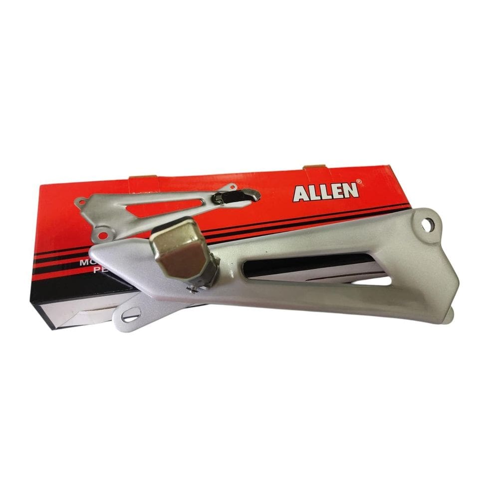 Suporte Pedaleira Bacalhau Ybr 125 Até 08 Cinza Lado Direito