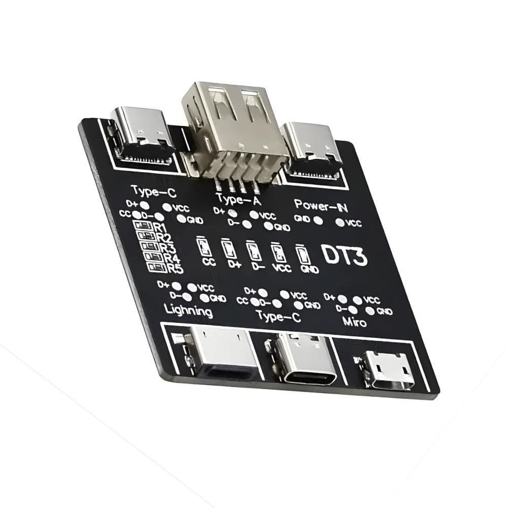 Placa Dt3 Teste Cabos De Dados E Carregamento De Celular