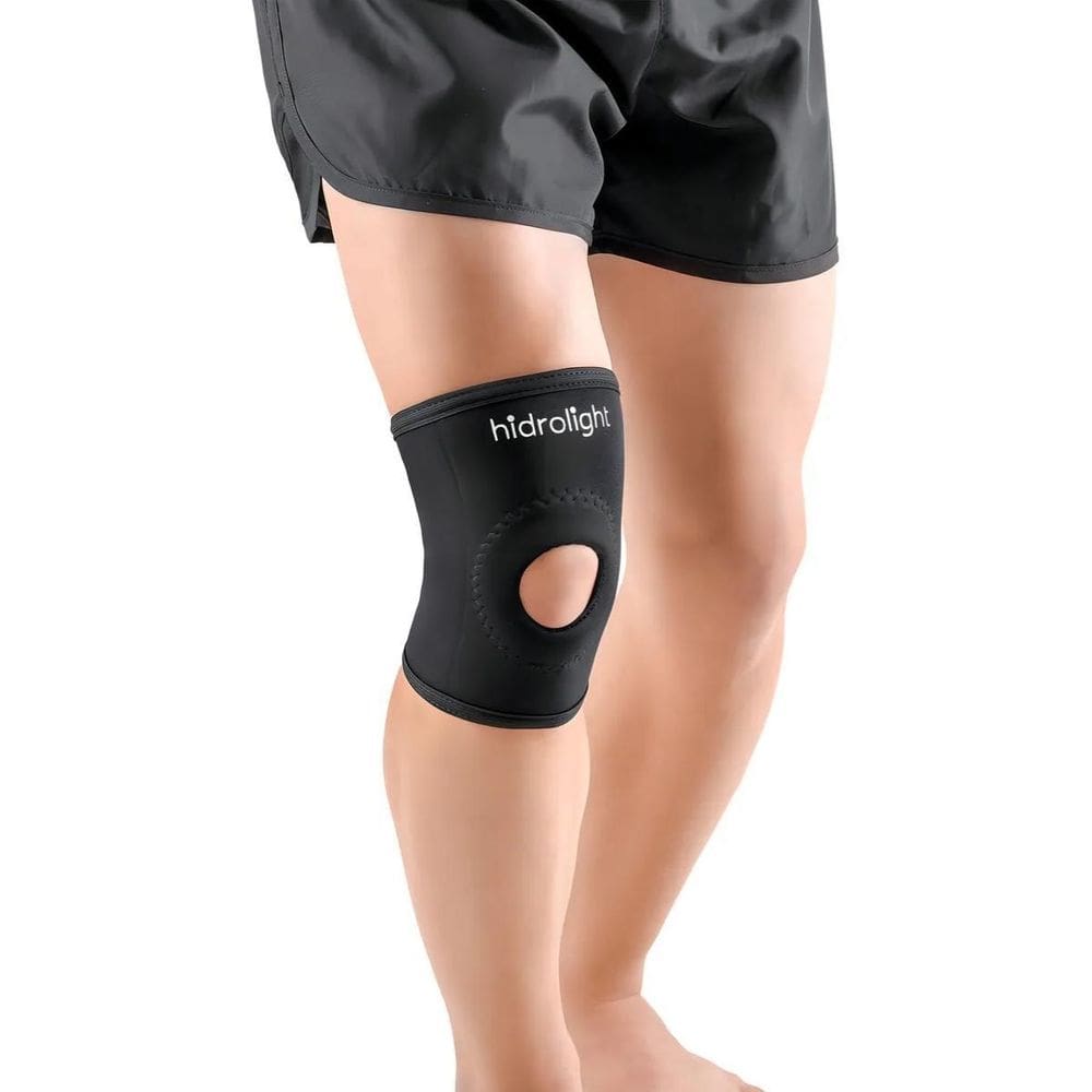 Joelheira De Neoprene Com Reforço Patelar Curta