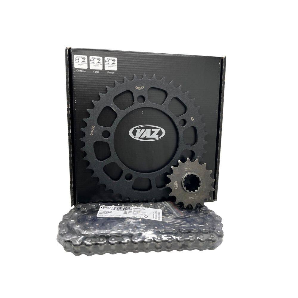 KIT RELACAO VAZ TRANSMISSAO COMPLETO BLACK EDITION XTREME H00419X Honda CB900F Hornet CBR900RR FIREBLADE