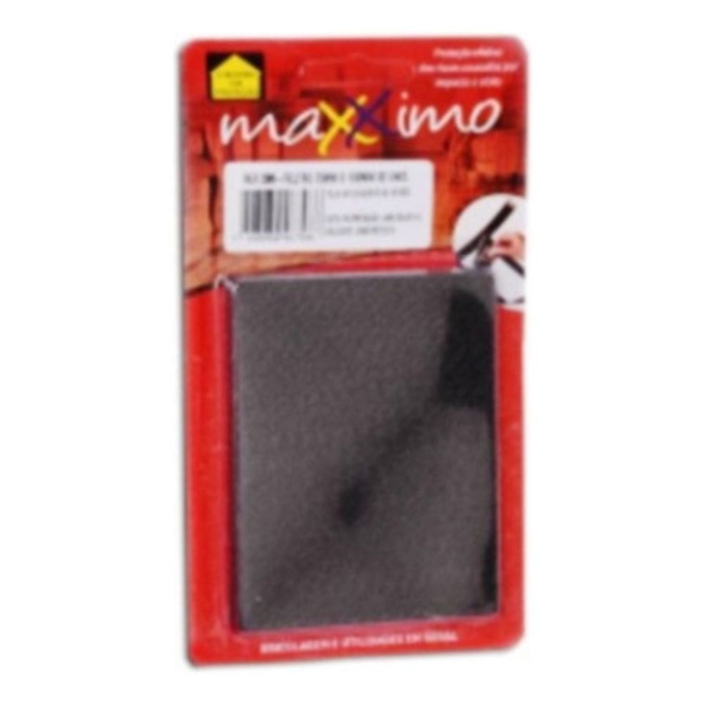 Protetor de Piso Cadeiras Mesa Sofa Quadrado 75X100MM 02 PÇ