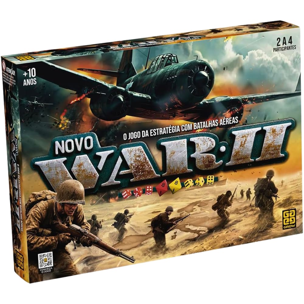Jogo de Tabuleiro Novo War 2 Grow