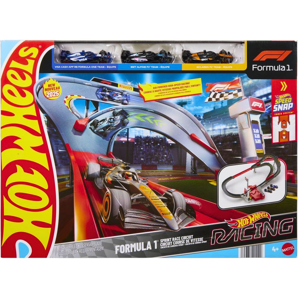 Hot Wheels Pista Racing Circuito Fórmula 1 JDY15 Mattel