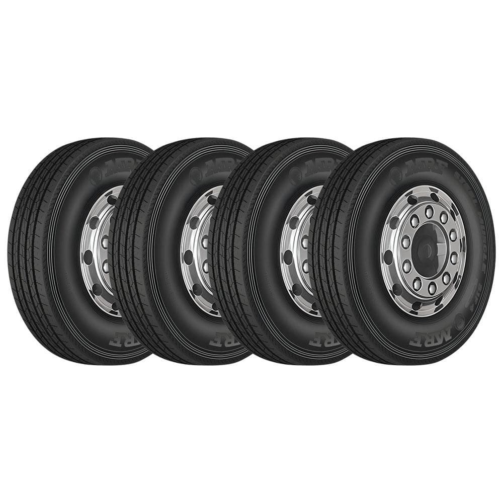 Pneu MRF 275/80 R22.5 Aro 22.5 Steel Muscle S1F4 149/146M Liso Kit4