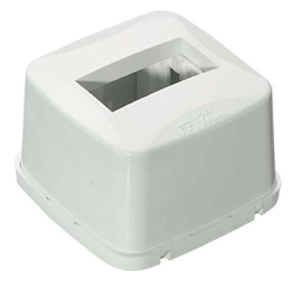 Caixa Sobrepor 1 Módulo 75x75x48 - Linha Petra - Mectronic