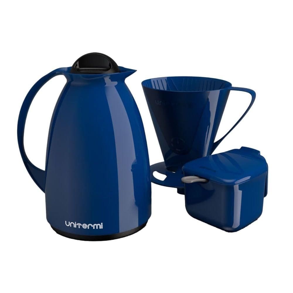 Kit Para Café Prático Cores - - Unitermi Kit Café Pratico Cores - - Unitermi