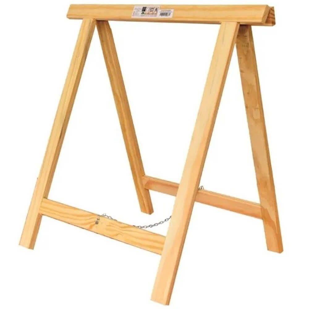 Cavalete De Madeira 75x80cm - 213 - Escadas Segurança