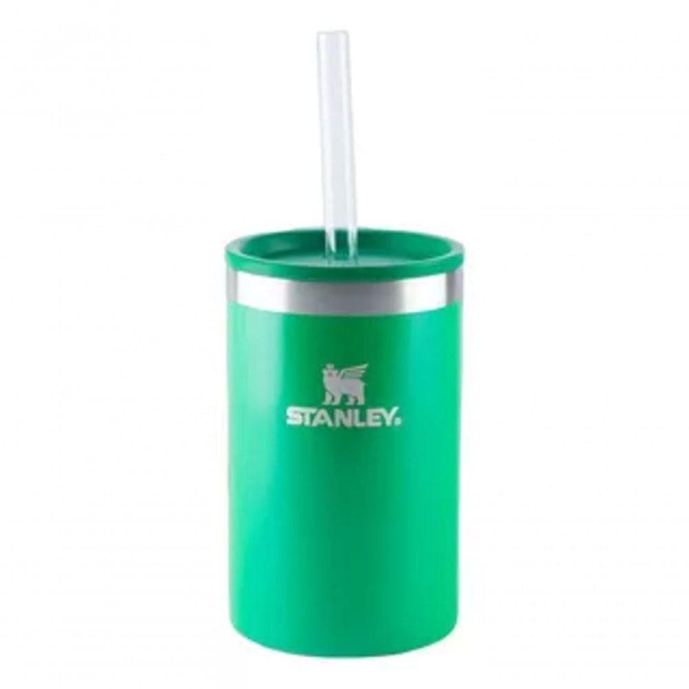 Can Cooler Porta Lata Com Canudo Stanley 296ml Clover Shimmer