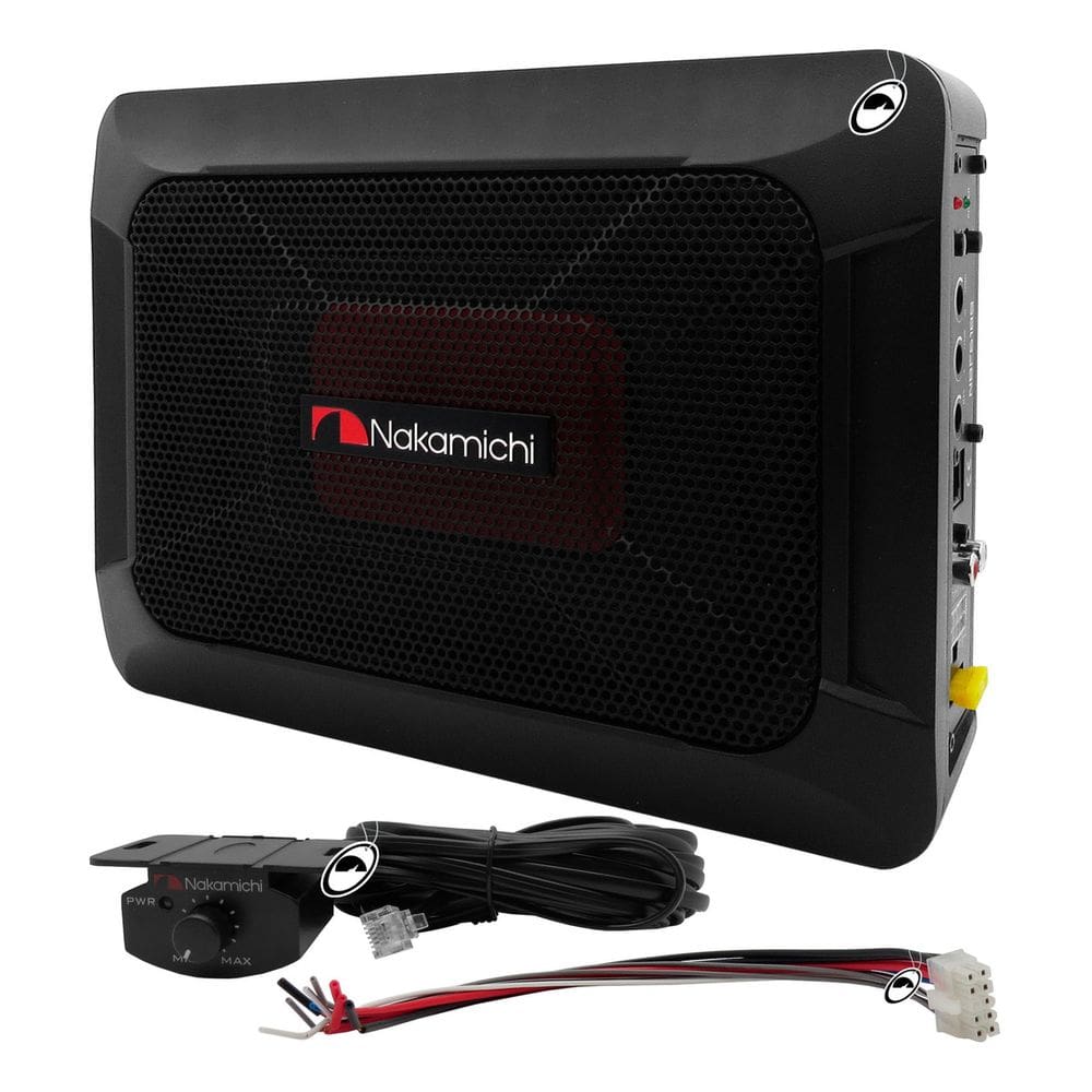 Caixa Amplificada Nakamichi 6x8” NBF618S 100W RMS