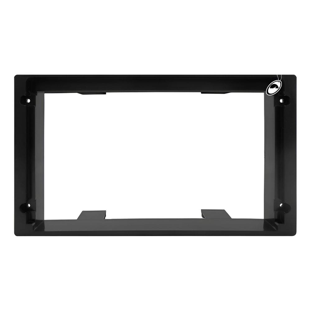 Moldura De Painel 2 Din 9” ou 10” Polo 2003 à 2011 e Golf 1999 a 2013 Preto