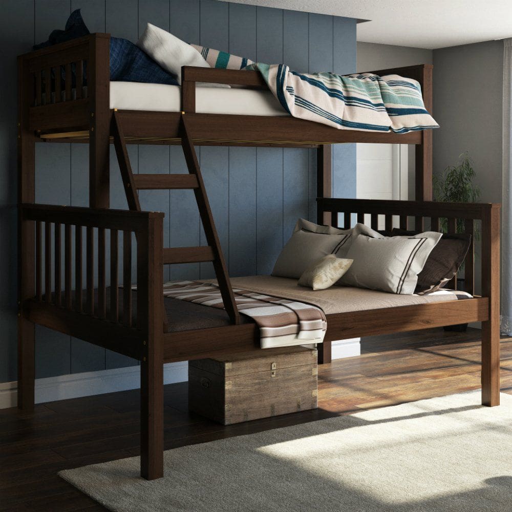 Beliche com Cama de Casal Madeira Macica Saraiva